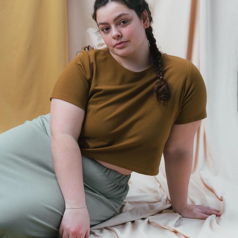 Conscious Clothing Eden Crop Tee